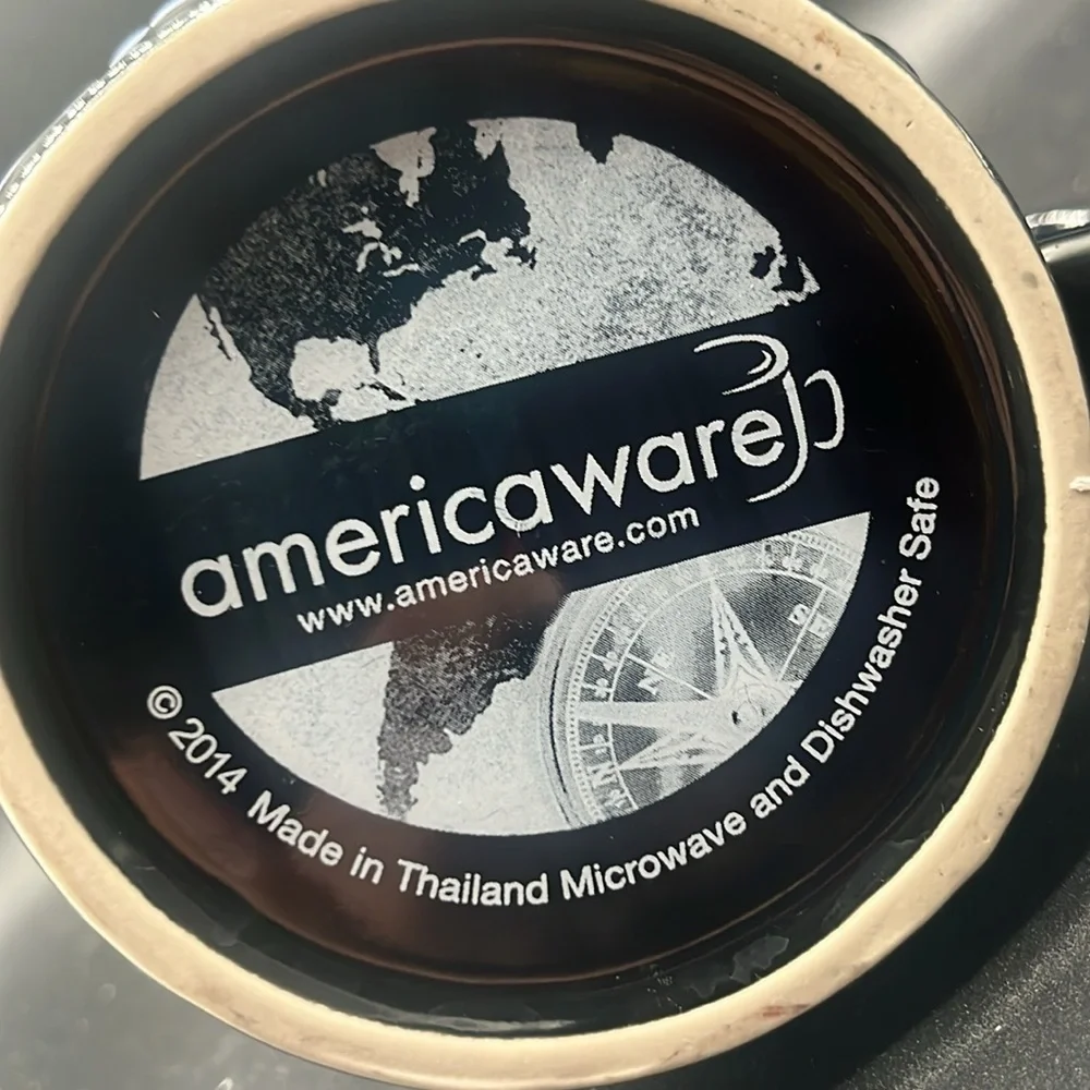 AMERICAWARE “WYOMING” NIGHT SKY MUG 20 OZ 2014